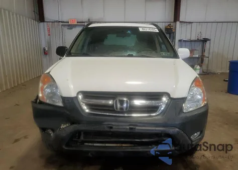 2002 Honda Cr-V Ex from USA, damaged, VIN JHLRD78832C000321